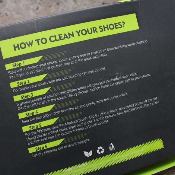 Bimzuc Shoe Cleaner Kit With Shoe Brush And Shoe Cloth Cleaning Kit NEW - Picture 8 of 8